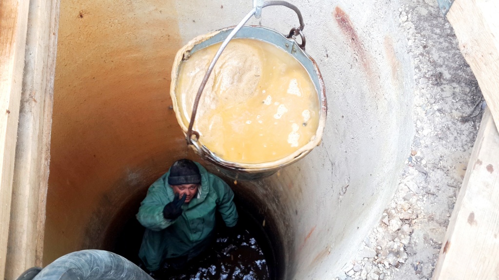 Чистка колодца в Бужарово, Чистка колодца, ремонт колодца, чистка ...